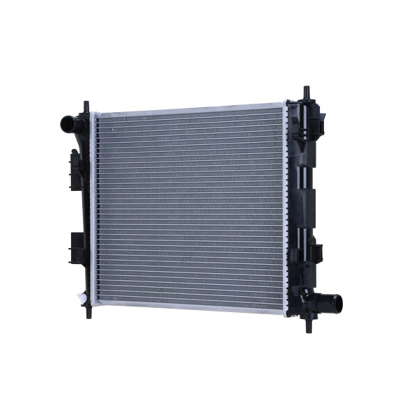 Kühler Motorkühlung Kühlrippen gelötet 420 x 358 mm HELLA für u.a. HYUNDAI i10