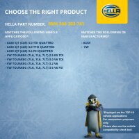 Kühler Motorkühlung Kühlrippen gelötet 710 x 548 mm HELLA für u.a. VW TOUAREG