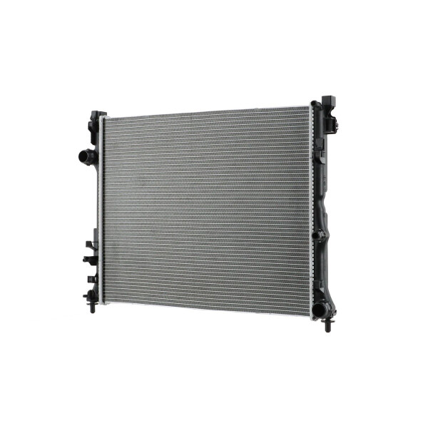 Engine Cooling Radiator cooling fins soldered 645 x 528 mm HELLA for MB GLE