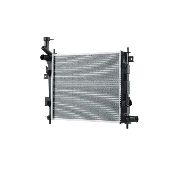 Kühler Motorkühlung Kühlrippen gelötet 420 x 358 mm HELLA für KIA PICANTO