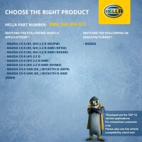 Engine Cooling Radiator fins soldered 425 x 728 mm HELLA for e.g. MAZDA CX-5