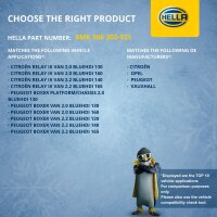 Kühler Motorkühlung 780 x 406 mm HELLA passend für u.a. CITROËN JUMPER