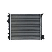Kühler Motorkühlung 539 x 466 mm HELLA passend für u.a. NISSAN QASHQAI