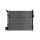 Kühler Motorkühlung 539 x 466 mm HELLA passend für u.a. NISSAN QASHQAI
