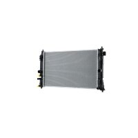 Engine Cooling Radiator fins soldered 623 x 362 mm HELLA...