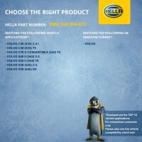 Kühler Motorkühlung Kühlrippen gelötet 632 x 368 mm HELLA für u.a. VOLVO S40