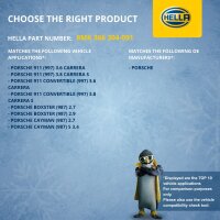 Kühler Motorkühlung Kühlrippen gelötet 340 x 368 mm HELLA für u.a. PORSCHE 911