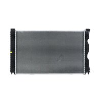 Kühler Motorkühlung Kühlrippen gelötet 676 x 418 mm HELLA für u.a. AUDI A6