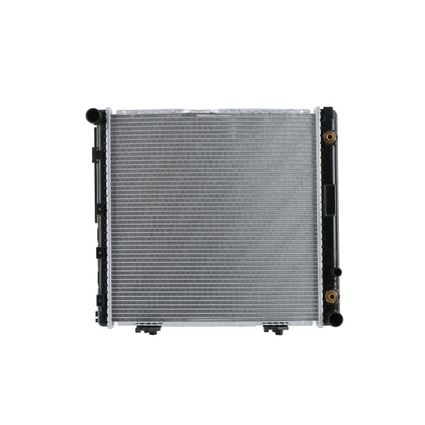 Kühler Motorkühlung Kühlrippen gelötet 486 x 488 mm HELLA für u.a. MB 124