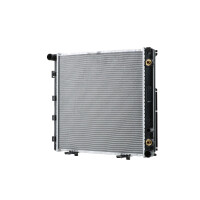 Kühler Motorkühlung Kühlrippen gelötet 486 x 488 mm HELLA für u.a. MB 124