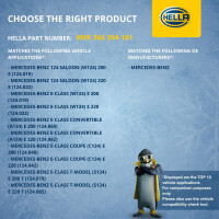 Kühler Motorkühlung Kühlrippen gelötet 486 x 488 mm HELLA für u.a. MB 124