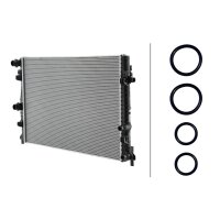 Engine Cooling Radiator 650 x 448 mm HELLA for SEAT IBIZA...