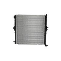 Kühler Motorkühlung Kühlrippen gelötet 408 x 380 mm HELLA für u.a. PEUGEOT 208