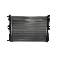 Kühler Motorkühlung Kühlrippen 590 x 453 mm HELLA für u.a. RENAULT MEGANE