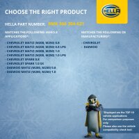 Engine Cooling Radiator 460 x 318 mm HELLA for CHEVROLET MATIZ and others