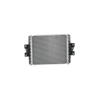 Kühler Motorkühlung Kühlrippen gelötet 185 x 154 mm HELLA für u.a. BMW 1er