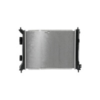Kühler Motorkühlung Kühlrippen gelötet 480 x 388 mm HELLA für u.a. HYUNDAI I30