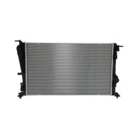 Kühler Motorkühlung 697 x 433 mm HELLA passend für u.a. RENAULT KANGOO
