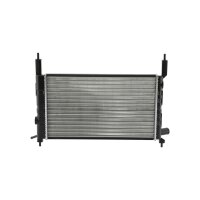 Kühler Motorkühlung Kühlrippen gelötet 525 x 322 mm HELLA für u.a. OPEL ASTRA