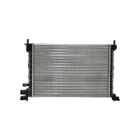 Kühler Motorkühlung Kühlrippen 500 x 360 mm HELLA für u.a. FORD FIESTA