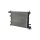 Kühler Motorkühlung Kühlrippen 500 x 360 mm HELLA für u.a. FORD FIESTA