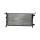 Kühler Motorkühlung Kühlrippen 530 x 285 mm HELLA für OPEL CORSA