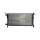 Kühler Motorkühlung Kühlrippen 530 x 285 mm HELLA für OPEL CORSA