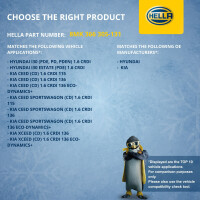 Kühler Motorkühlung Kühlrippen gelötet 650 x 290 mm HELLA für u.a. HYUNDAI I30