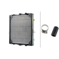 Engine Cooling Radiator fins soldered 657 x 537 mm HELLA...