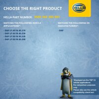 Engine Cooling Radiator Cooling fins soldered 657 x 537 mm HELLA for DAF LF