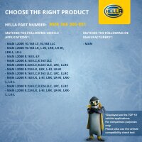 Engine Cooling Radiator Cooling fins soldered 650 x 614 mm HELLA for e.g. MAN M