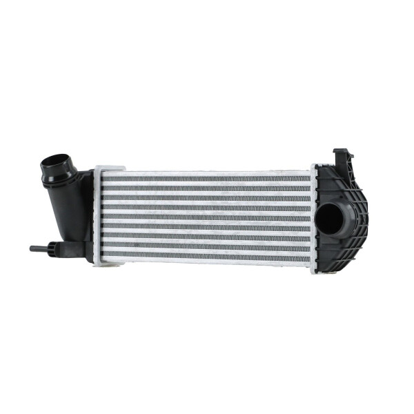 Ladeluftkühler Kühlrippen gelötet Alu 378 x 143 mm HELLA für u.a. RENAULT KANGOO