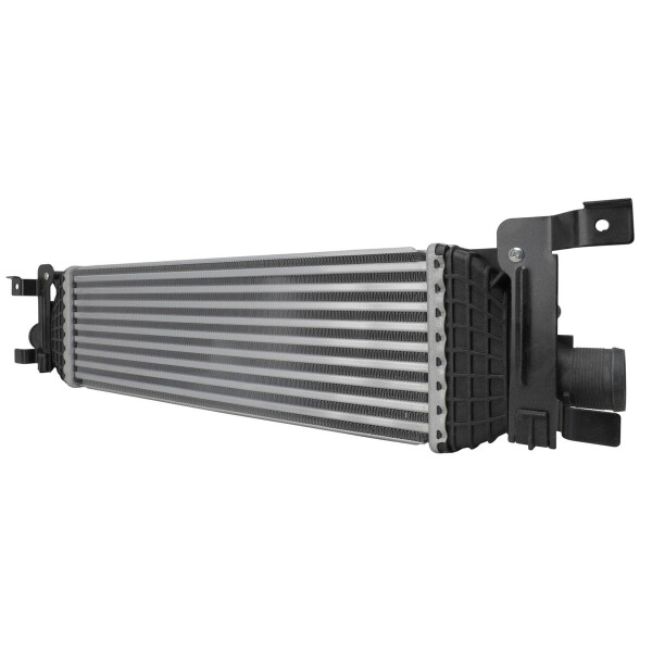 Ladeluftkühler Kühlrippen gelötet Alu 450 x 142 mm HELLA für u.a. FORD FIESTA