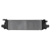 Ladeluftkühler Kühlrippen gelötet Alu 450 x 142 mm HELLA für u.a. FORD FIESTA