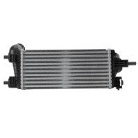 Ladeluftkühler Kühlrippen gelötet Alu 343 x 158 mm HELLA für u.a. FORD C-MAX