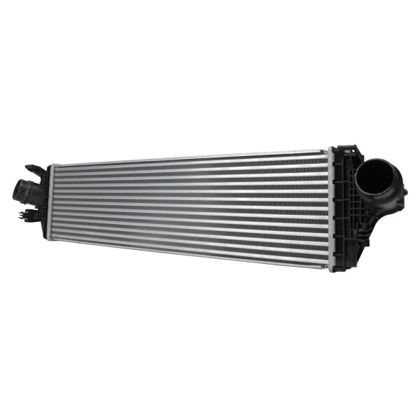 Ladeluftkühler Kühlrippen gelötet Alu 698 x 189 mm HELLA für u.a. FORD FOCUS