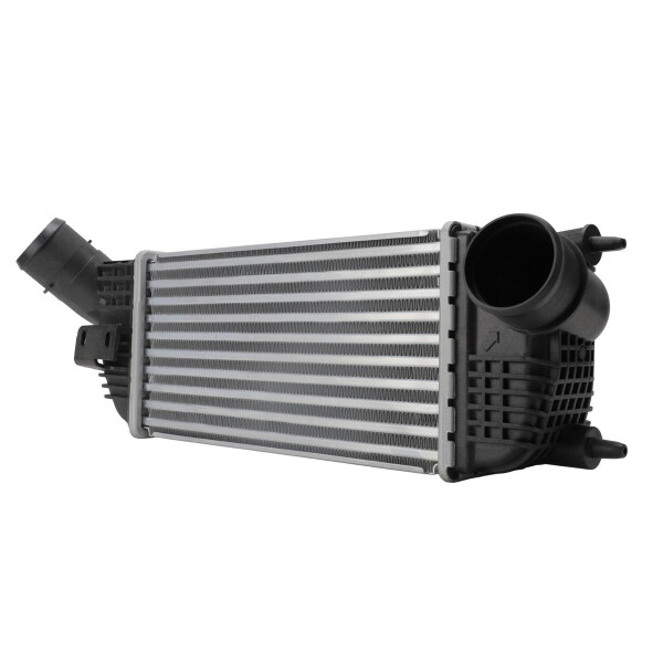 Charge Air Cooler soldered alu cooling fins 300 x 147 mm HELLA for PEUGEOT 508