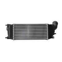 Charge Air Cooler soldered alu cooling fins 300 x 147 mm HELLA for PEUGEOT 508
