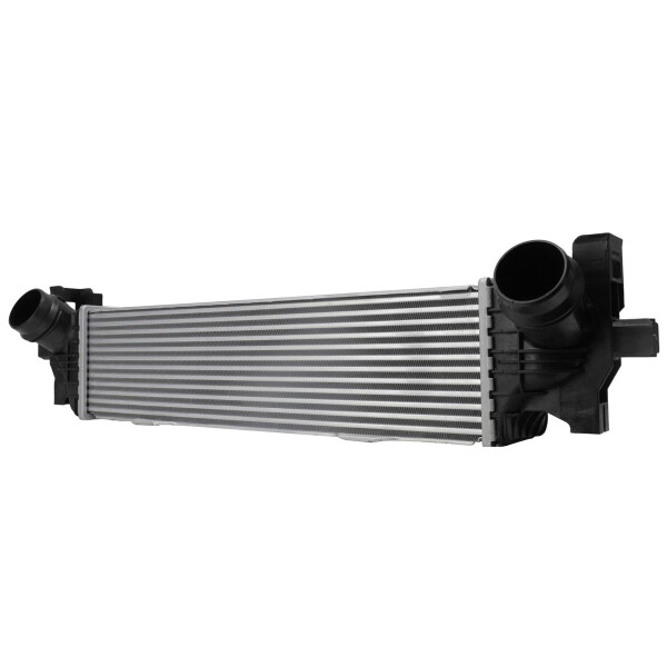 Ladeluftkühler Kühlrippen gelötet Aluminium 544 x 137 mm HELLA für u.a. BMW 5er