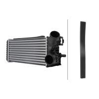 Ladeluftkühler Kühlrippen gelötet Alu 300...