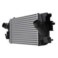 Ladeluftkühler Kühlrippen gelötet...