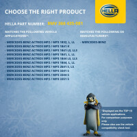 Fan Wheel Engine Cooling Ø 750 mm HELLA for e.g. MERCEDES-BENZ ACTROS