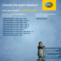 Fan Wheel Engine Cooling Ø 750 mm HELLA for e.g. MERCEDES-BENZ ACTROS