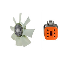 Lüfter Motorkühlung 24 V 6-polig HELLA...