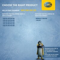 Engine Cooling Fan 24 V 7-pin HELLA IAM-Expertise for VOLVO FM and others