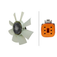 Lüfter Motorkühlung 24 V 6-polig HELLA passend...