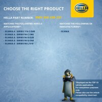 Engine Cooling Fan 24 V HELLA IAM-Expertise for SCANIA 4 - series