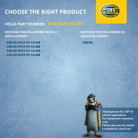 Engine Cooling Fan 24 V HELLA IAM-Expertise for e.g. VOLVO FH12