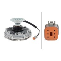 Radiator Fan Clutch electric Ø 247 mm HELLA for...