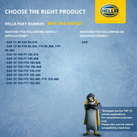 Radiator Fan Clutch electric Ø 275 mm HELLA IAM-Expertise for e.g. DAF CF